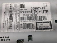 2010 Chevrolet Equinox Radio AM FM Cd Player Receiver Replacement P/N:20907419 Fits Fits 2011 OEM Used Auto Parts - Oemuseda