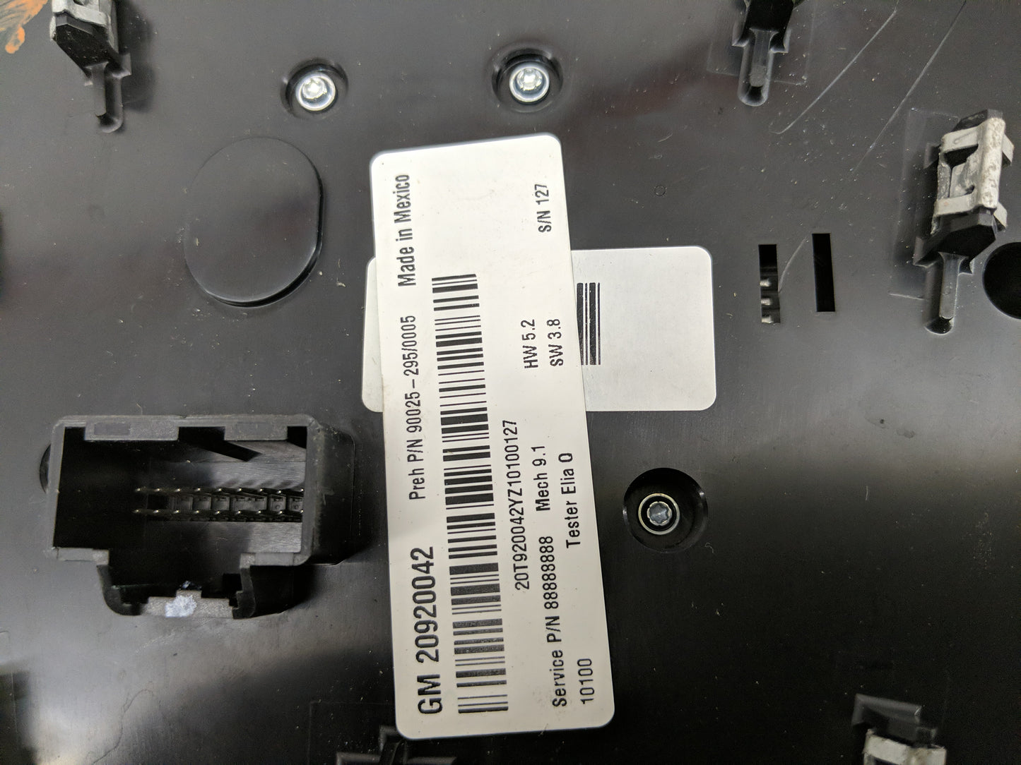 2010 Chevrolet Equinox Radio Control Panel - Oemusedautoparts1.com