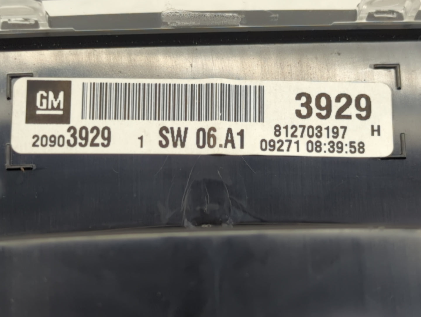 2010 Chevrolet Equinox Instrument Cluster Speedometer Gauges P/N:20903929 Fits OEM Used Auto Parts - Oemusedautoparts1.com