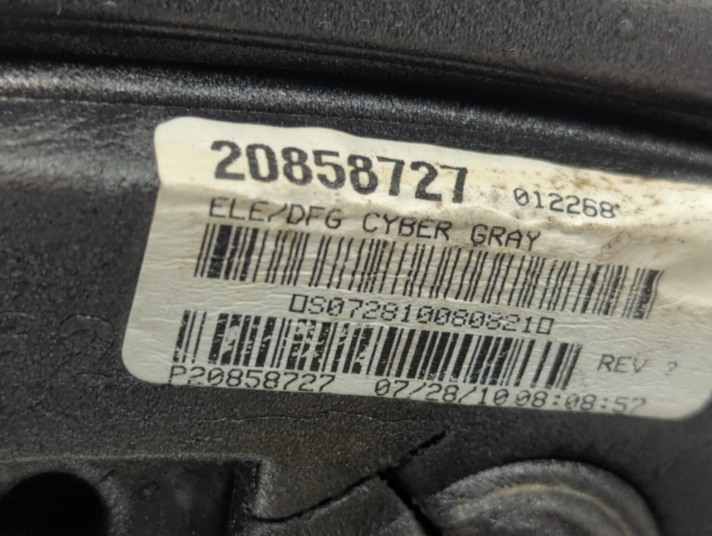 2010-2011 Chevrolet Equinox Driver Side View Mirror - Left Door Mirror OEM Used - Oemusedautoparts1.com