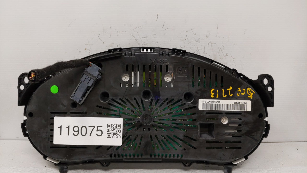 2010 Chevrolet Equinox Instrument Cluster Speedometer Gauges P/N:20919738 20903929 Fits OEM Used Auto Parts - Oemusedautopar