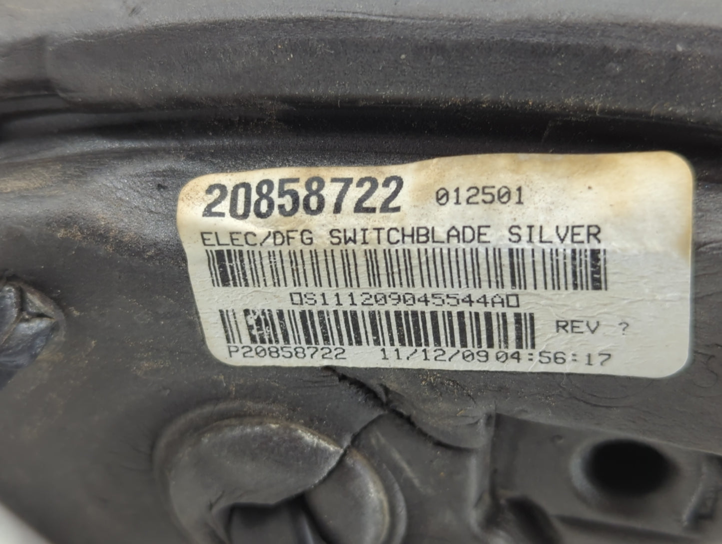 2010-2011 Chevrolet Equinox Passenger Side View Mirror - Right Door Mirror OEM Used - Oemusedautoparts1.com