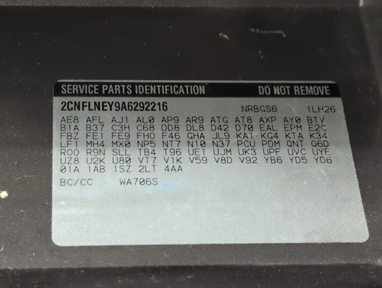 2010 Chevrolet Equinox Passenger Glove Box Door Storage Compartment 1412907 - Oemusedautoparts1.com