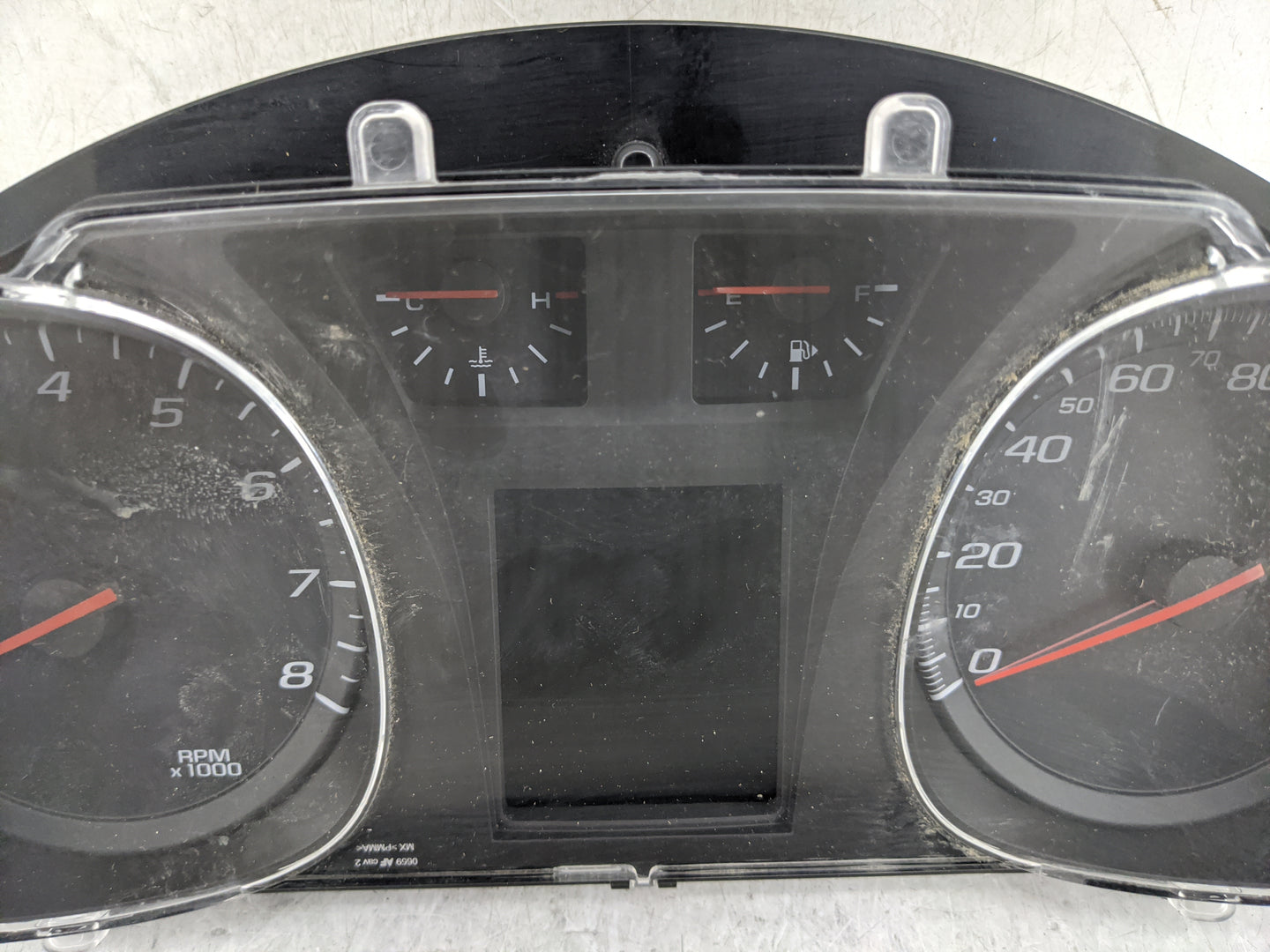 2010 Chevrolet Equinox Instrument Cluster Speedometer Gauges P/N:20919738 Fits OEM Used Auto Parts - Oemusedautoparts1.com