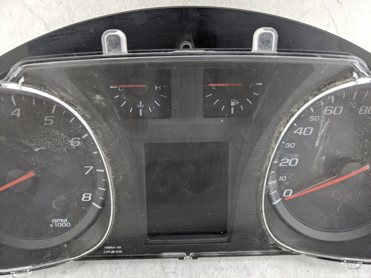 2010 Chevrolet Equinox Instrument Cluster Speedometer Gauges P/N:20919738 Fits OEM Used Auto Parts - Oemusedautoparts1.com