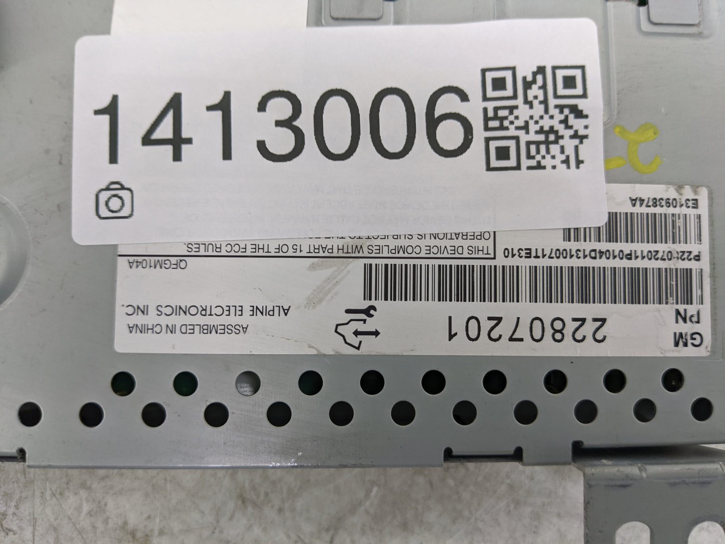 2010-2011 Chevrolet Equinox Information Display Screen - Oemusedautoparts1.com