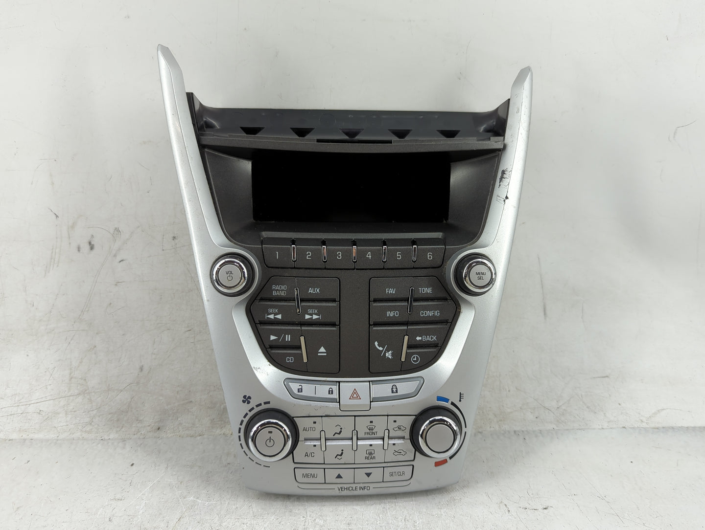 2010 Chevrolet Equinox Radio AM FM Cd Player Receiver Replacement P/N:95952766G 84096726 Fits Fits 2011 OEM Used Auto Parts 