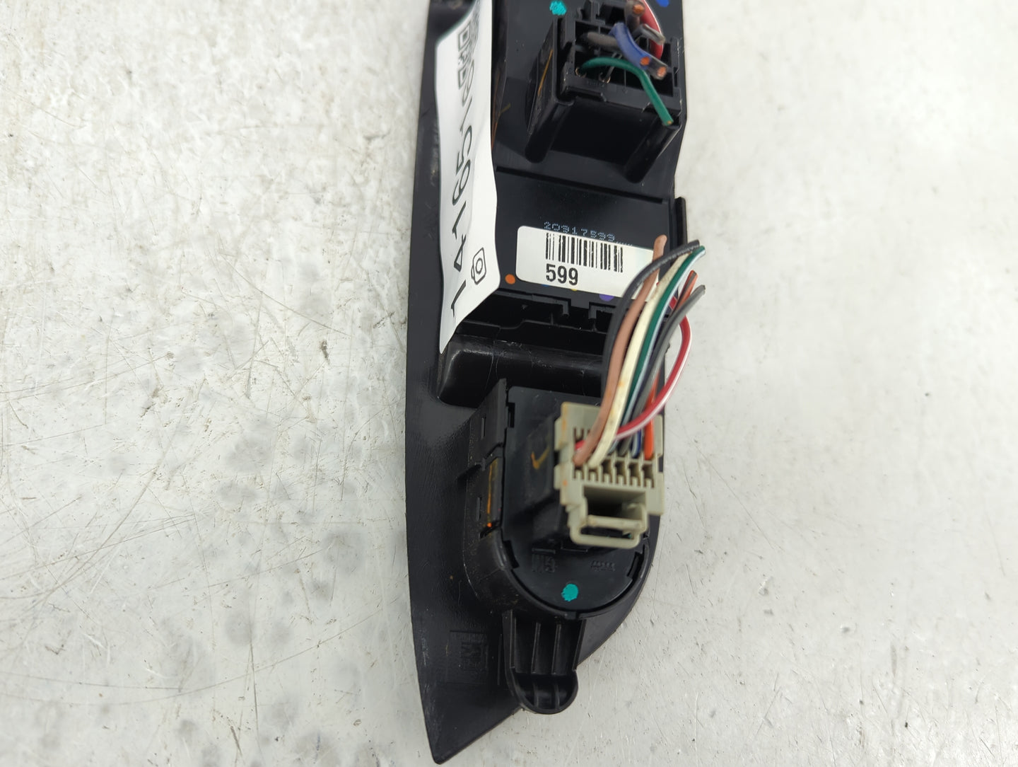 2010-2017 Chevrolet Equinox Master Power Window Switch Replacement Driver Side Left P/N:20917599 Fits OEM Used Auto Parts - 