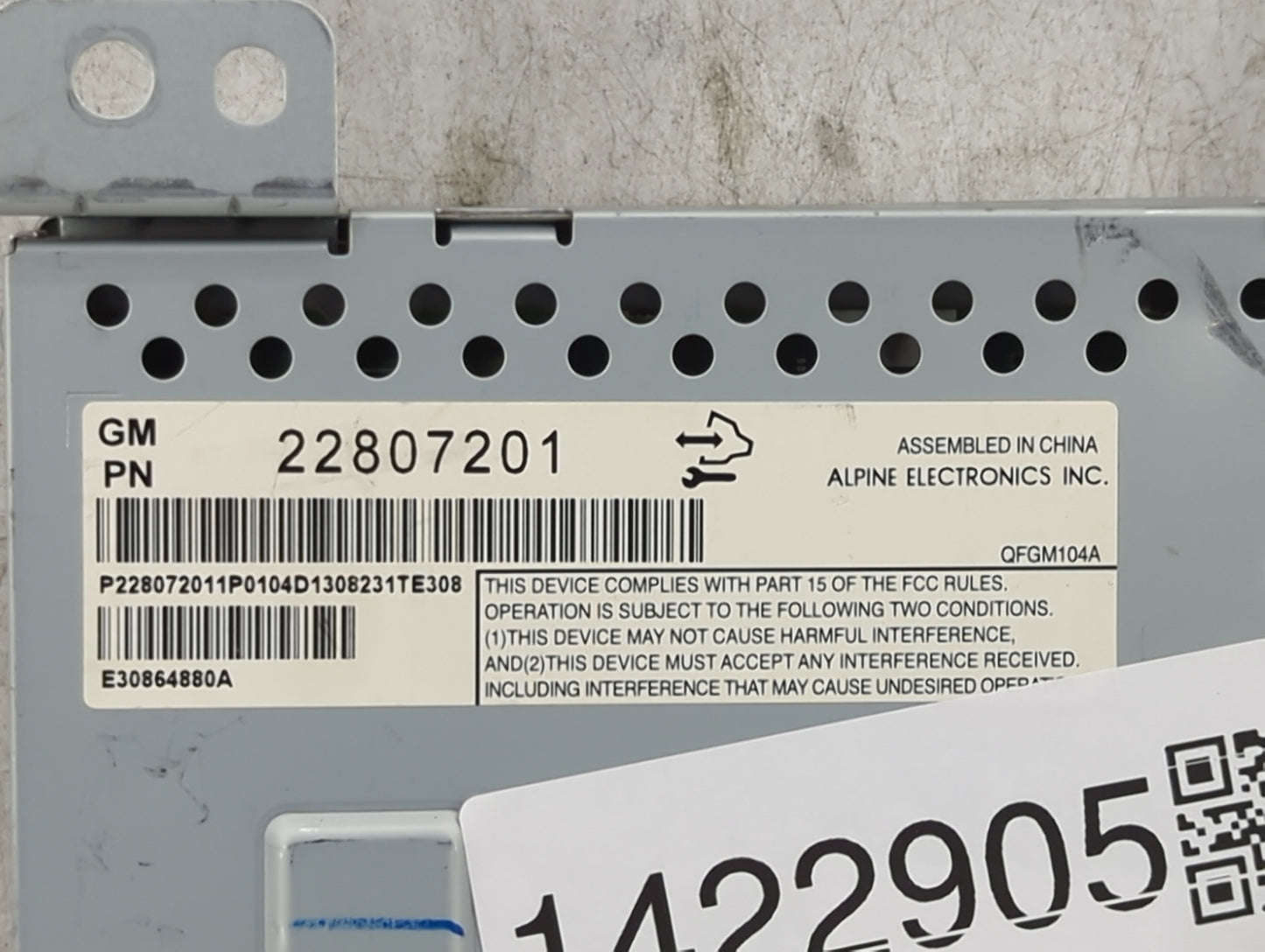 2012-2017 Chevrolet Equinox Information Display Screen - Oemusedautoparts1.com