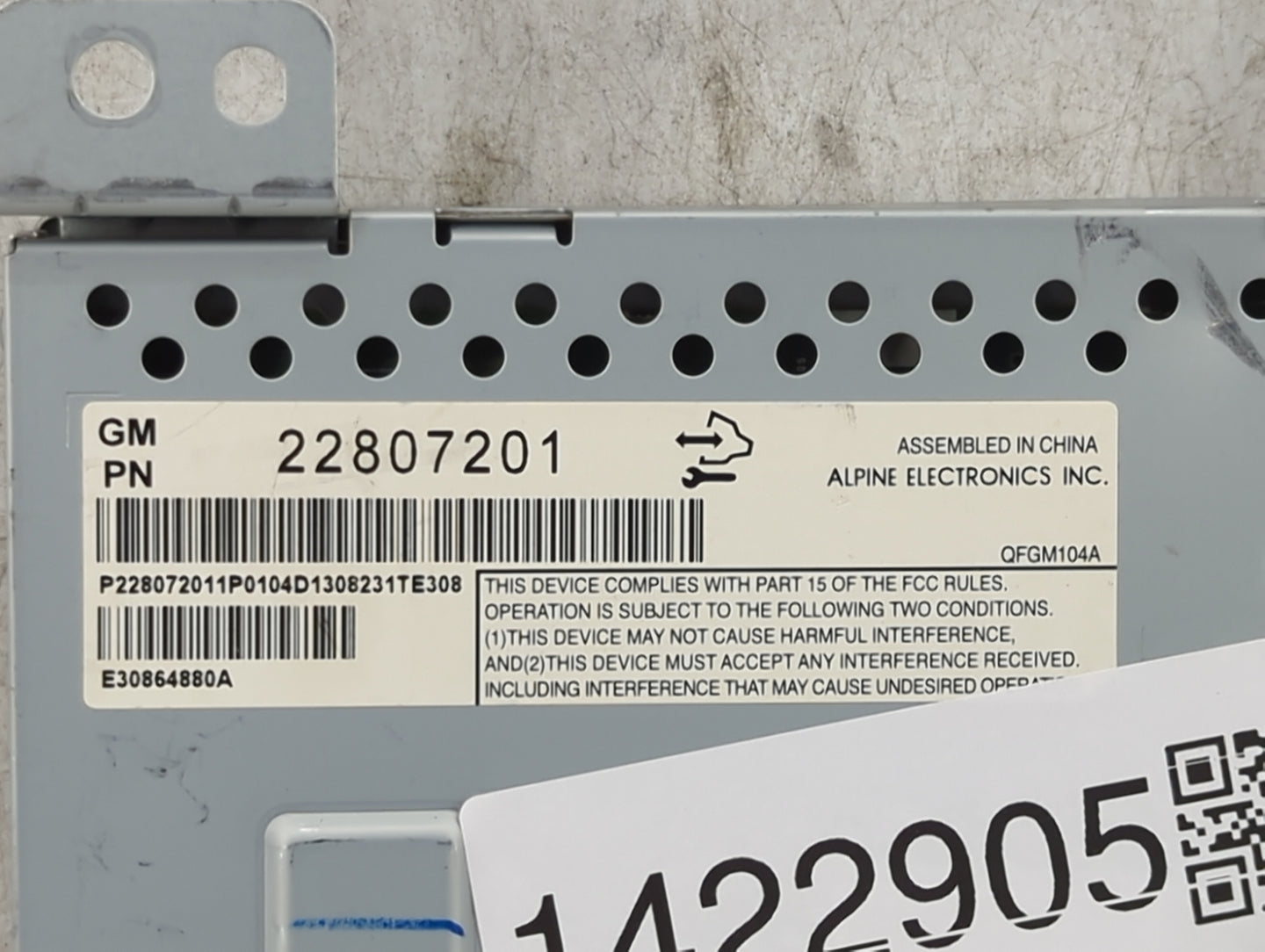 2012-2017 Chevrolet Equinox Information Display Screen - Oemusedautoparts1.com