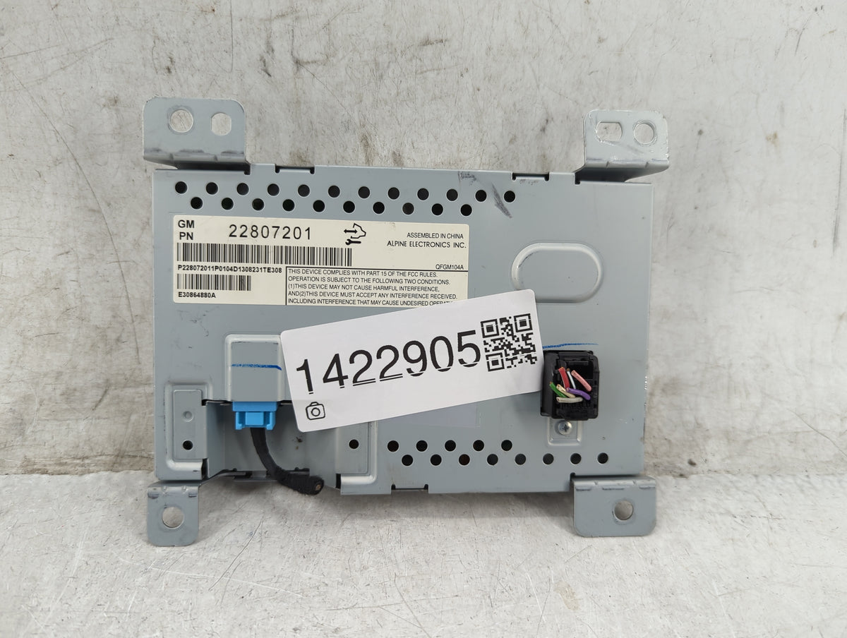 2012-2017 Chevrolet Equinox Information Radio Display Screen 1422905 - Oemusedautoparts1.com