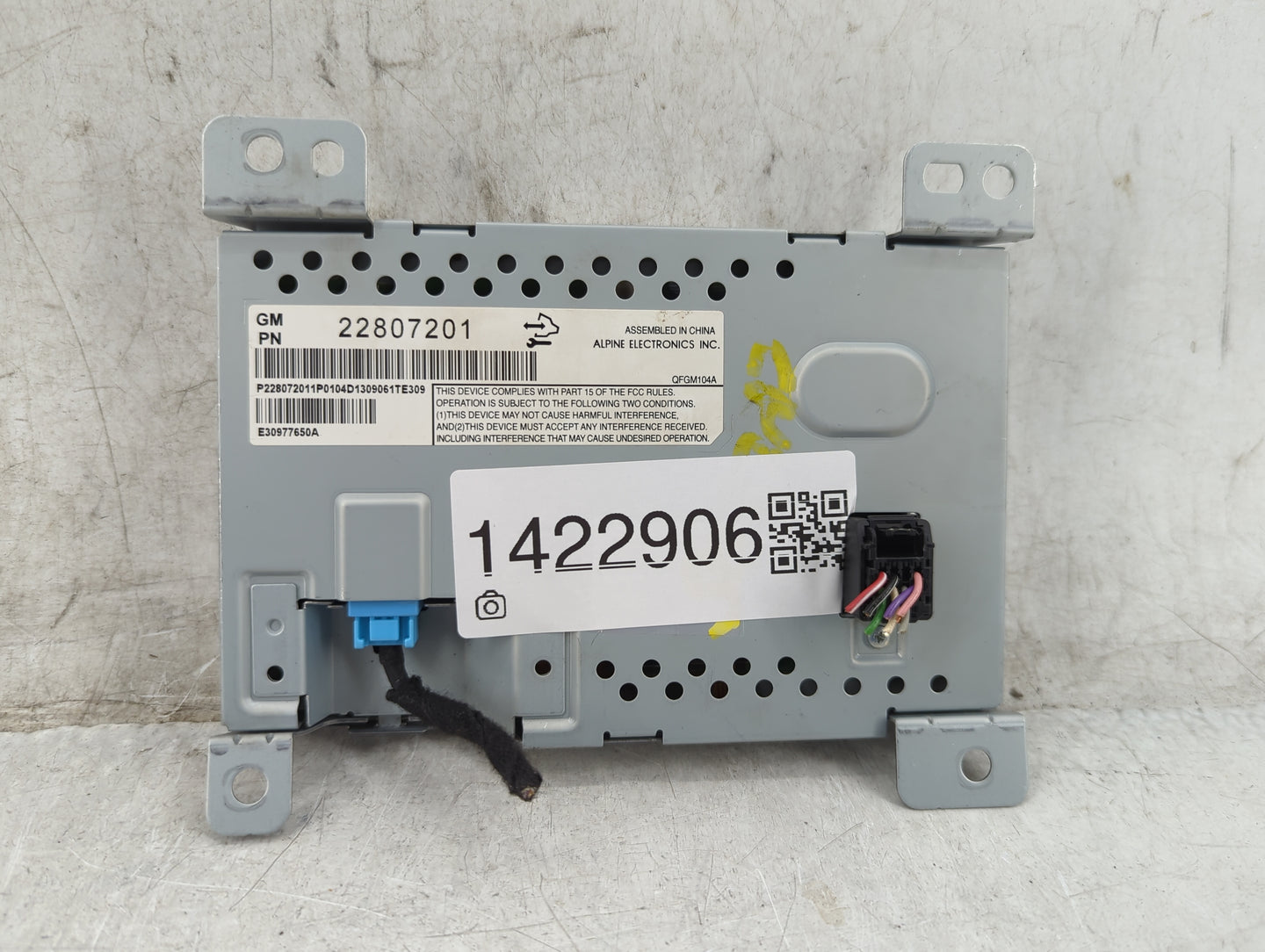 2012-2017 Chevrolet Equinox Information Display Screen - Oemusedautoparts1.com