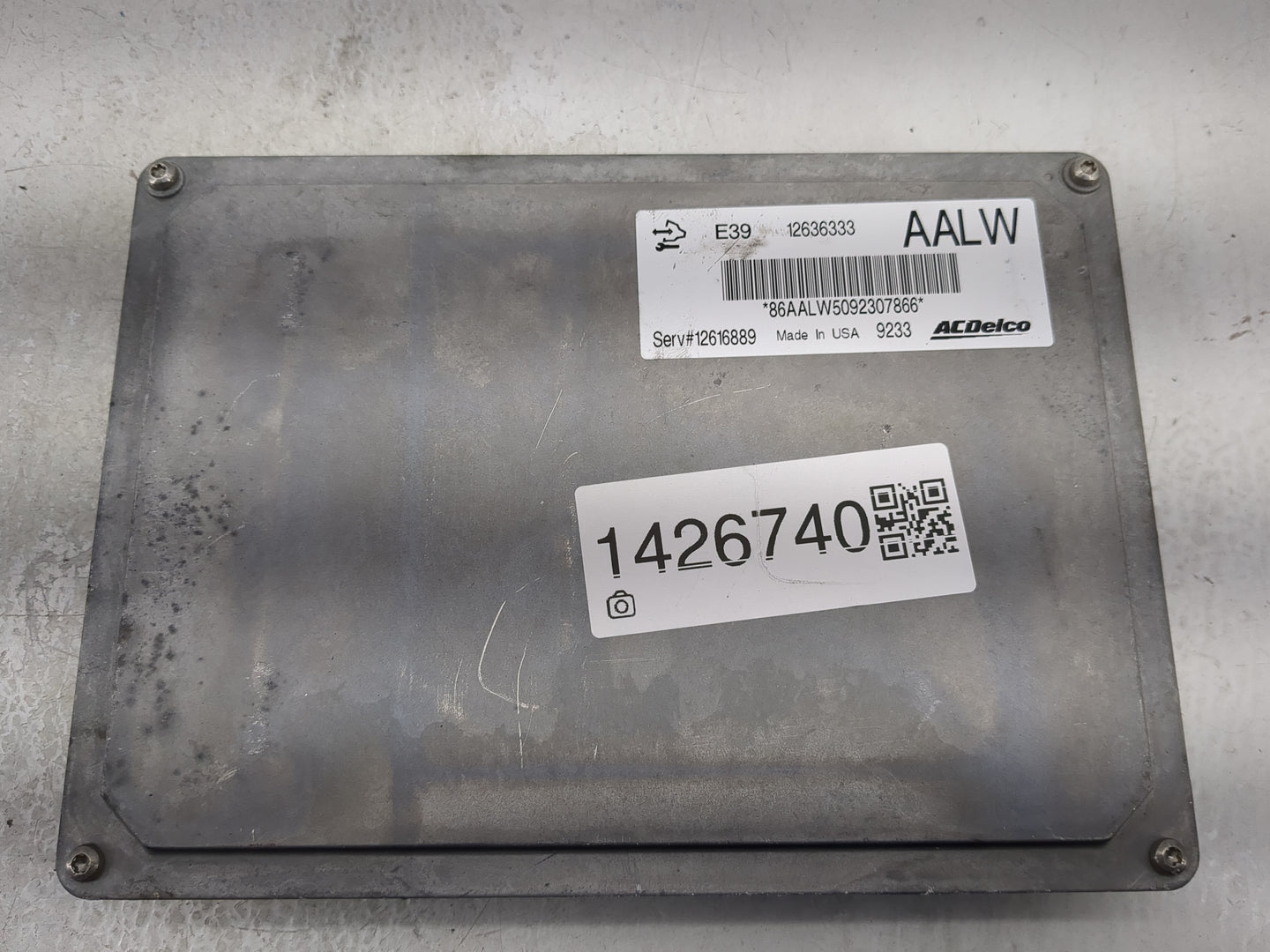 2010-2011 Chevrolet Equinox PCM Engine Control Computer ECU ECM PCU OEM P/N:12636333 12616889 Fits Fits 2010 2011 2012 2013 