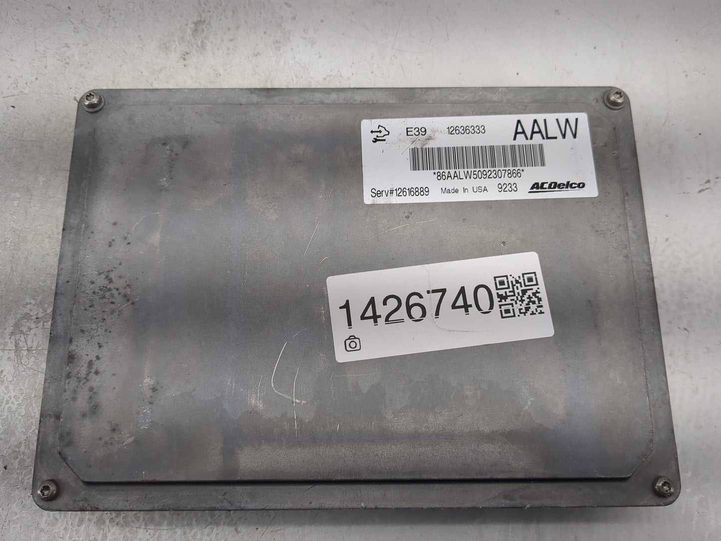 2010-2011 Chevrolet Equinox PCM Engine Control Computer ECU ECM PCU OEM P/N:12636333 12616889 Fits Fits 2010 2011 2012 2013 