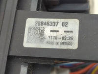 2010 Chevrolet Equinox Fusebox Fuse Box Panel Relay Module P/N:20848337 Fits OEM Used Auto Parts - Oemusedautoparts1.com