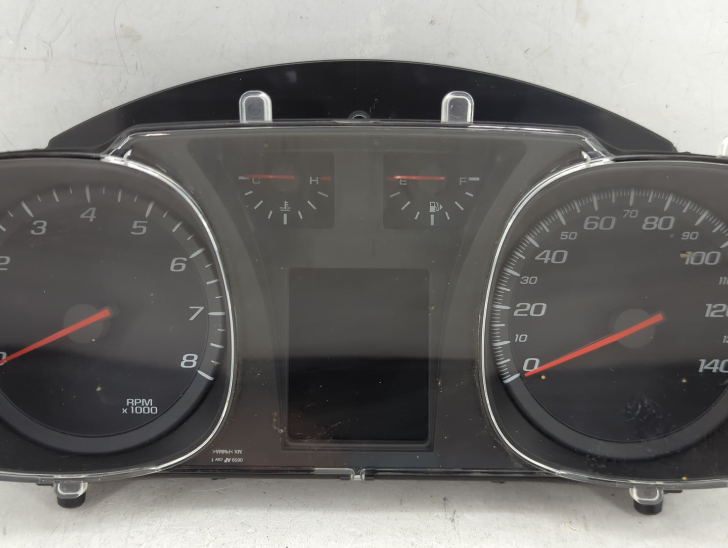 2010 Chevrolet Equinox Instrument Cluster Speedometer Gauges P/N:A2C53393700 285300165717 Miles: Fits OEM Used Auto Parts - 