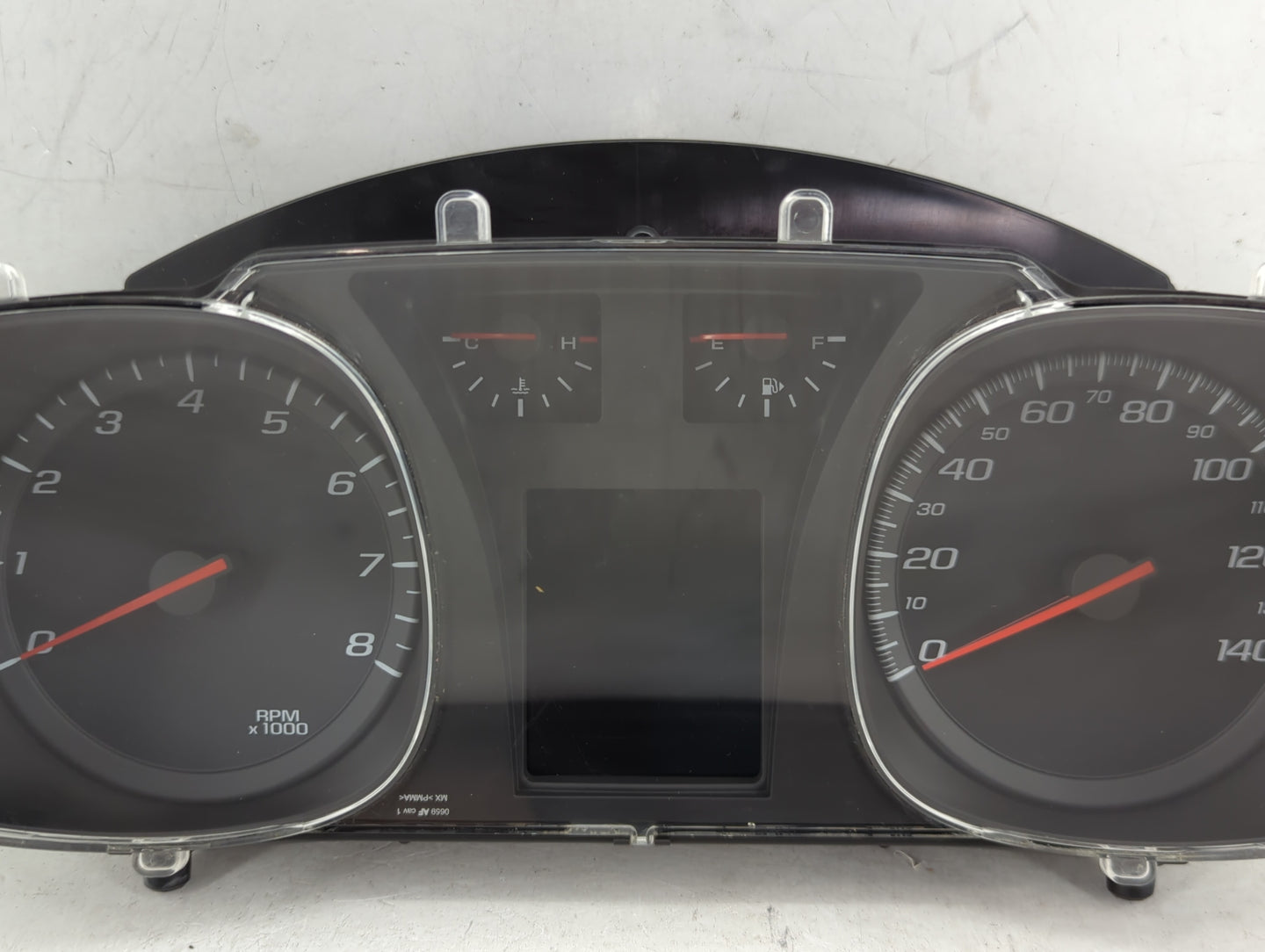 2010 Chevrolet Equinox Instrument Cluster Speedometer Gauges P/N:20919738 Miles: Fits OEM Used Auto Parts - Oemusedautoparts