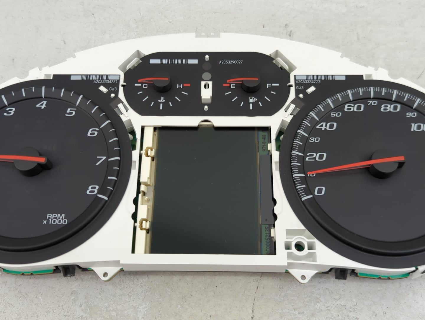 2010 Chevrolet Equinox Instrument Cluster Speedometer Gauges P/N:A2C53381691 Miles: Fits OEM Used Auto Parts - Oemusedautopa