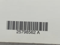 2010 Chevrolet Equinox Owners Manual Book Guide P/N:25798562 OEM Used Auto Parts - Oemusedautoparts1.com