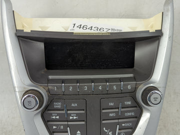 2010-2011 Chevrolet Equinox Radio Control Panel 1464367