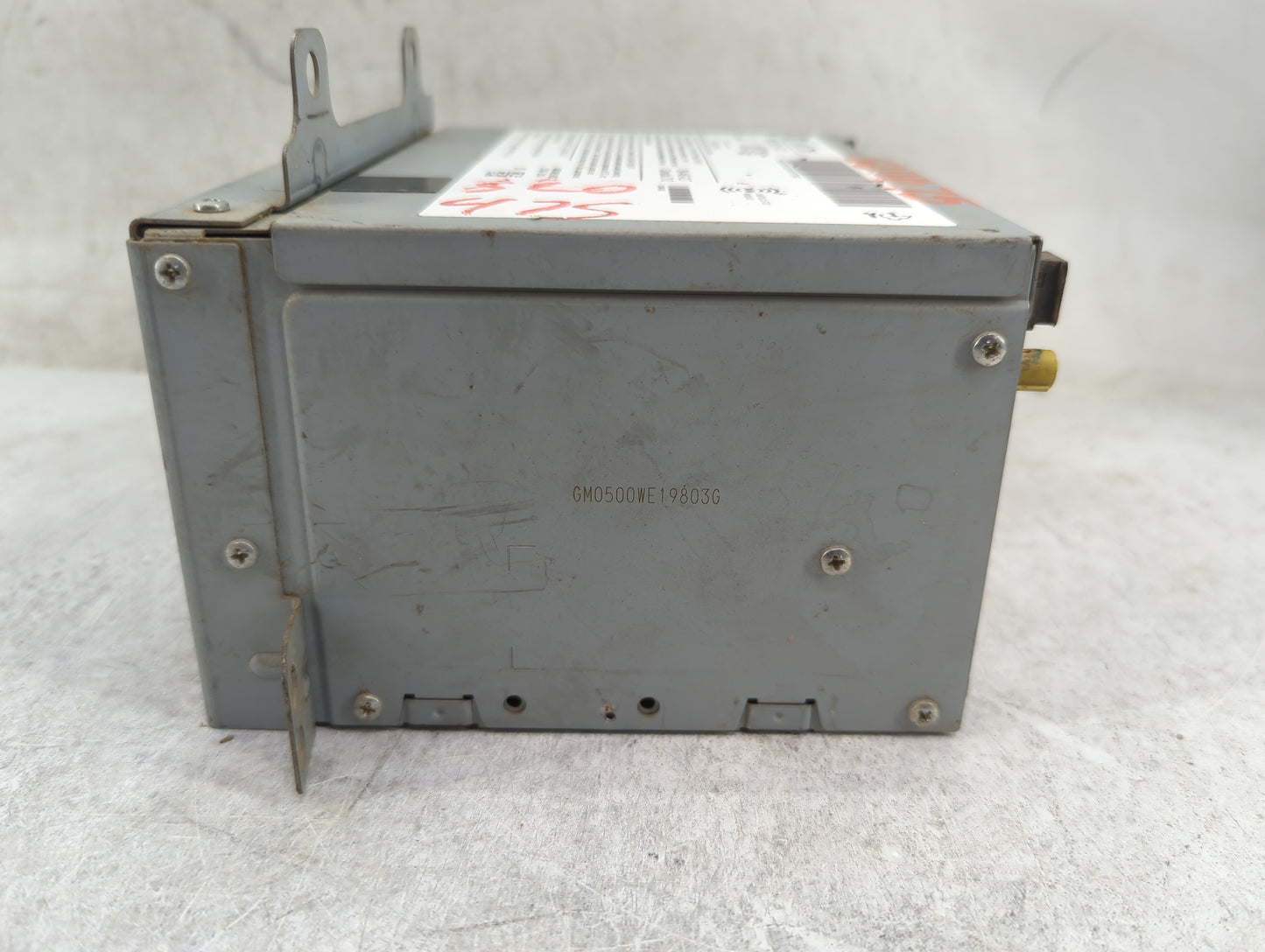 2010 Chevrolet Equinox Radio AM FM Cd Player Receiver Replacement P/N:20888798 DW468100-6331, GM0500WE19803G Fits OEM Used A