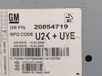 2010 Chevrolet Equinox Radio AM FM Cd Player Receiver Replacement P/N:20854719 Fits Fits 2011 OEM Used Auto Parts - Oemuseda