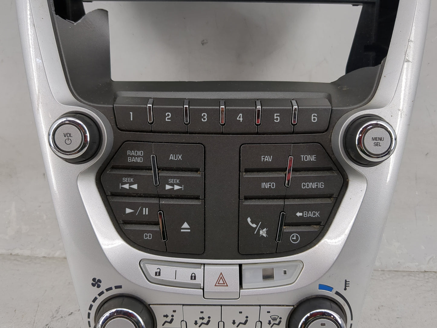 2010 Chevrolet Equinox Climate Control Module Temperature AC/Heater Replacement P/N:22766834 90025-295/0006, 12693-720 Fits 