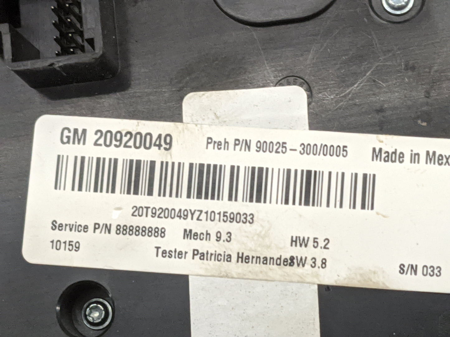 2011-2011 Chevrolet Equinox Radio Control Panel Silver - Oemusedautoparts1.com