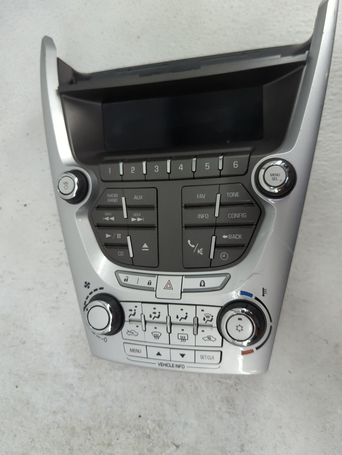 2010-2011 Chevrolet Equinox Radio Control Panel 1488878 - Oemusedautoparts1.com