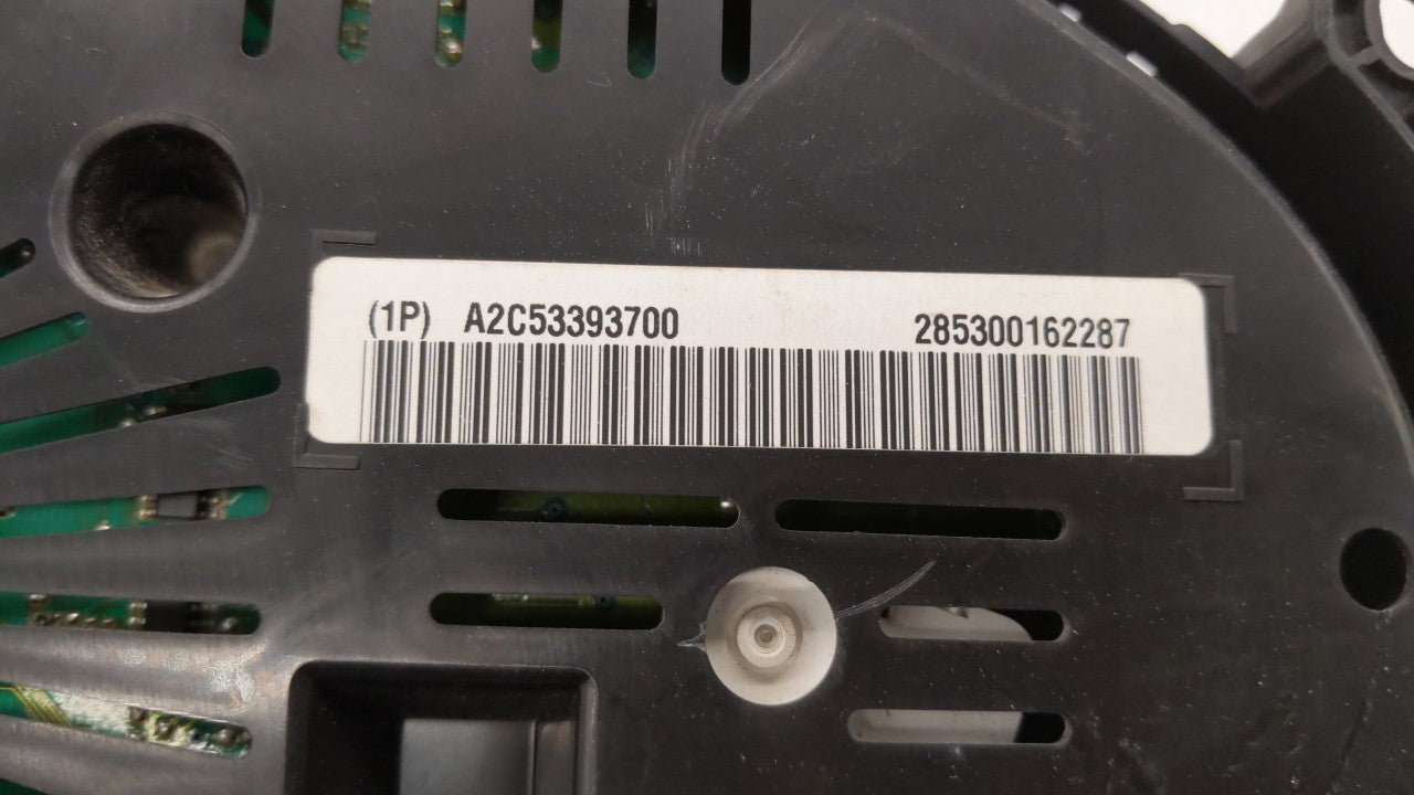 2010 Chevrolet Equinox Instrument Cluster Speedometer Gauges P/N:20919738 20903929 Fits OEM Used Auto Parts - Oemusedautopar