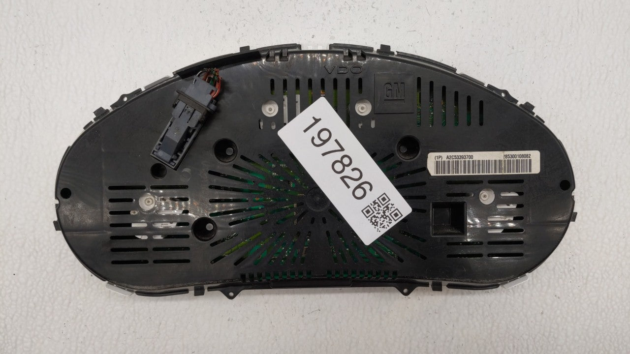2010 Chevrolet Equinox Instrument Cluster Speedometer Gauges P/N:20919738 20903929, 20838838 Fits OEM Used Auto Parts - Oemu
