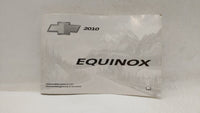 2010 Chevrolet Equinox Owners Manual Book Guide OEM Used Auto Parts - Oemusedautoparts1.com