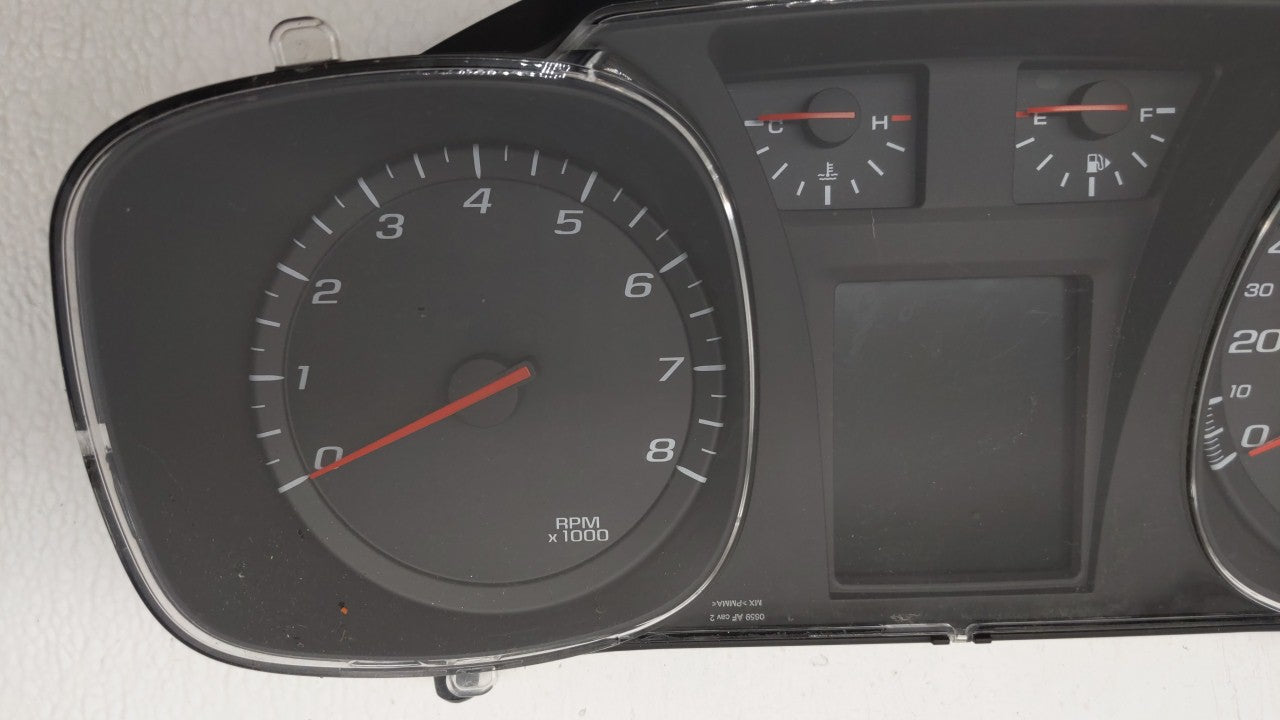 2010 Chevrolet Equinox Instrument Cluster Speedometer Gauges P/N:20919738 20903929, 20838838 Fits OEM Used Auto Parts - Oemu