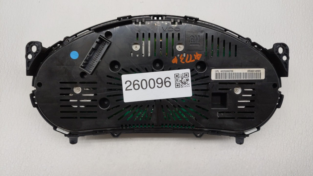 2010 Chevrolet Equinox Instrument Cluster Speedometer Gauges P/N:20919738 20903929, 20838838 Fits OEM Used Auto Parts - Oemu