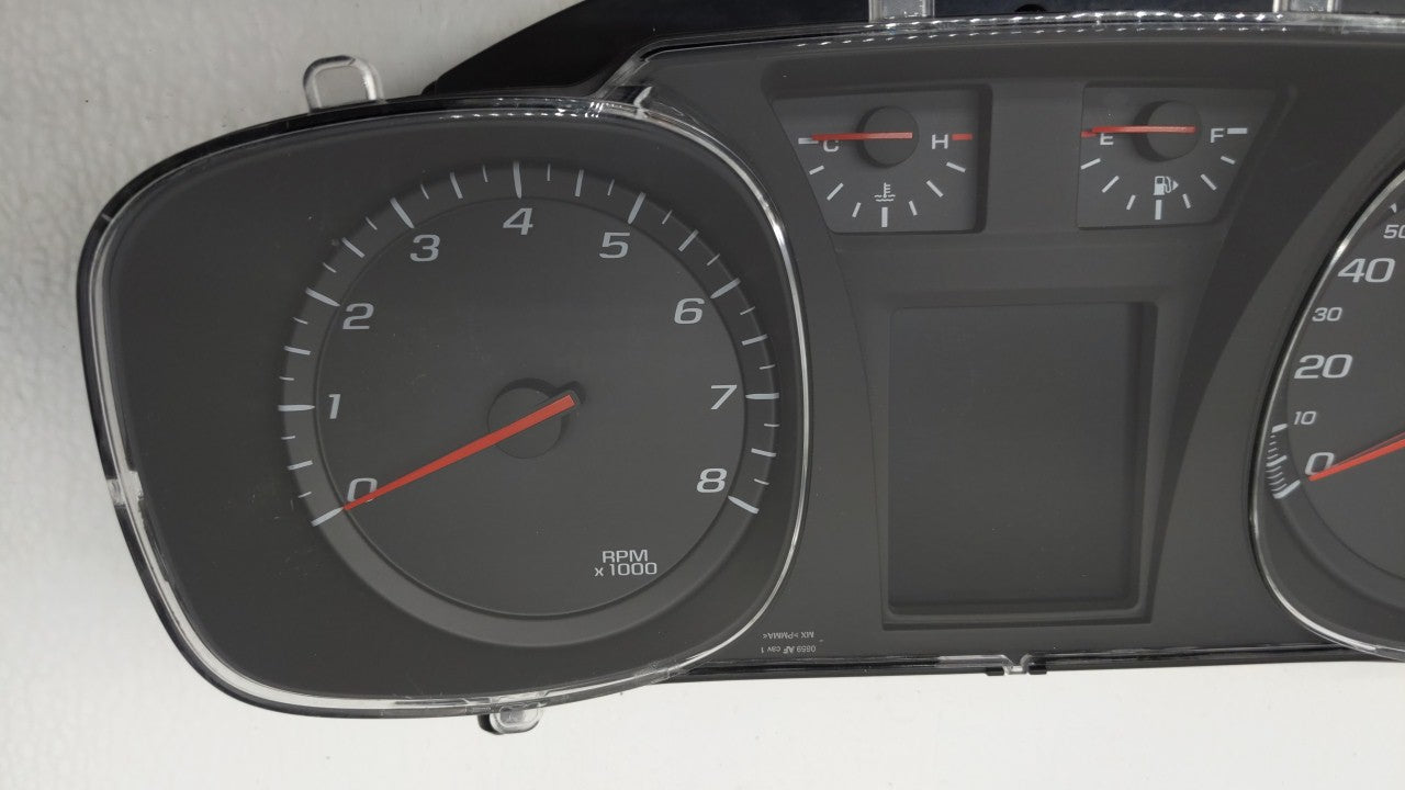 2010 Chevrolet Equinox Instrument Cluster Speedometer Gauges P/N:20919738 20903929, 20838838 Fits OEM Used Auto Parts - Oemu