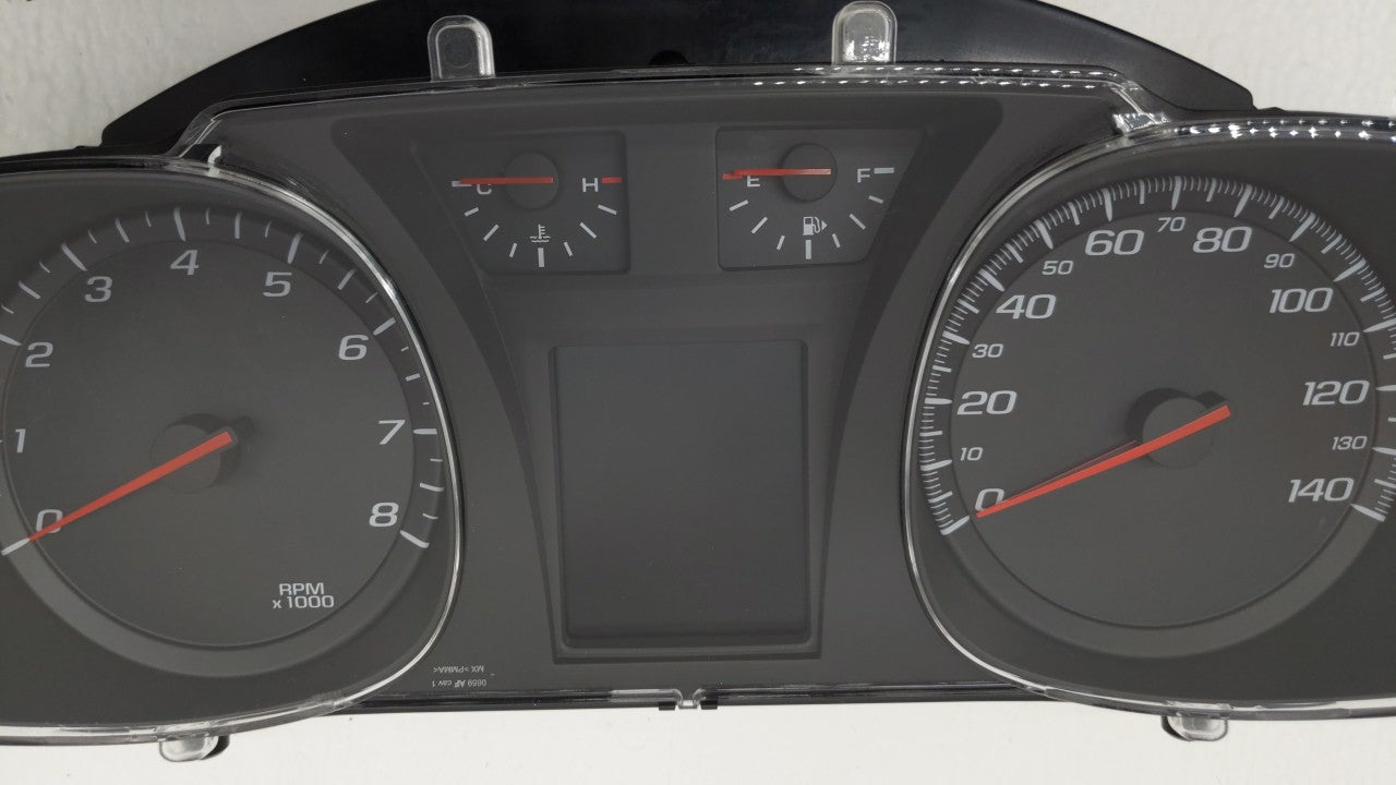 2010 Chevrolet Equinox Instrument Cluster Speedometer Gauges P/N:20919738 20903929, 20838838 Fits OEM Used Auto Parts - Oemu