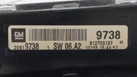 2010 Chevrolet Equinox Instrument Cluster Speedometer Gauges P/N:20919738 20903929, 20838838 Fits OEM Used Auto Parts - Oemu