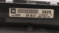 2010 Chevrolet Equinox Instrument Cluster Speedometer Gauges P/N:20919738 20903929, 20838838 Fits OEM Used Auto Parts - Oemu