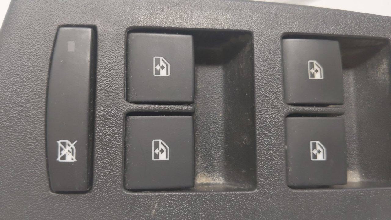 2010 Chevrolet Equinox Master Power Window Switch Replacement Driver Side Left Fits OEM Used Auto Parts - Oemusedautoparts1.
