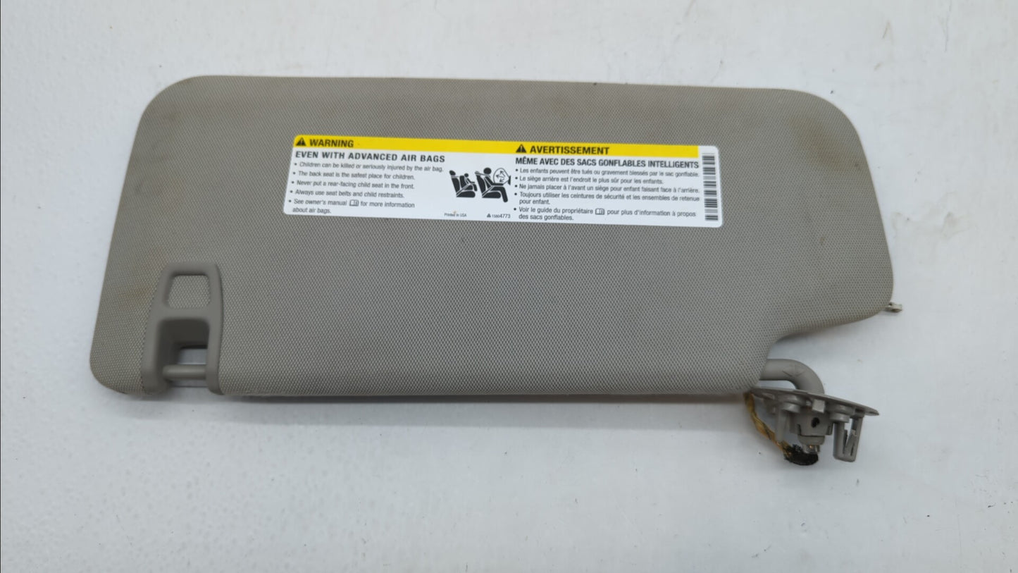 2010-2017 Chevrolet Equinox Sun Visor Shade Replacement Passenger Right Mirror Fits Fits 2010 2011 2012 2013 2014 2015 2016 