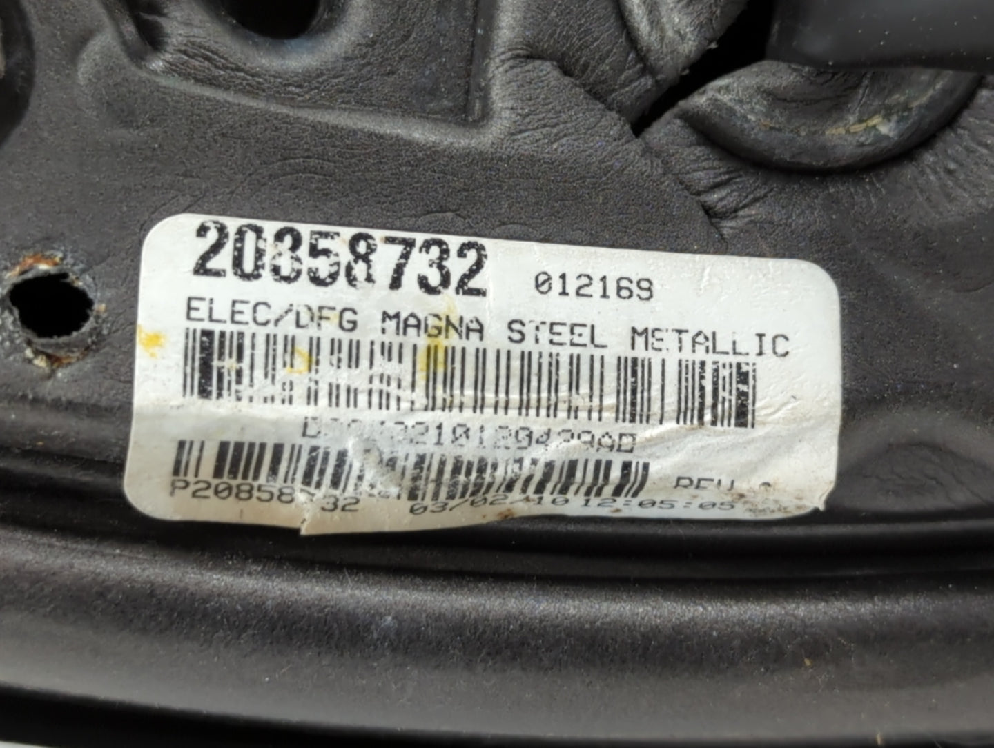 2010-2011 Chevrolet Equinox Passenger Side View Mirror - Right Door Mirror OEM Used - Oemusedautoparts1.com