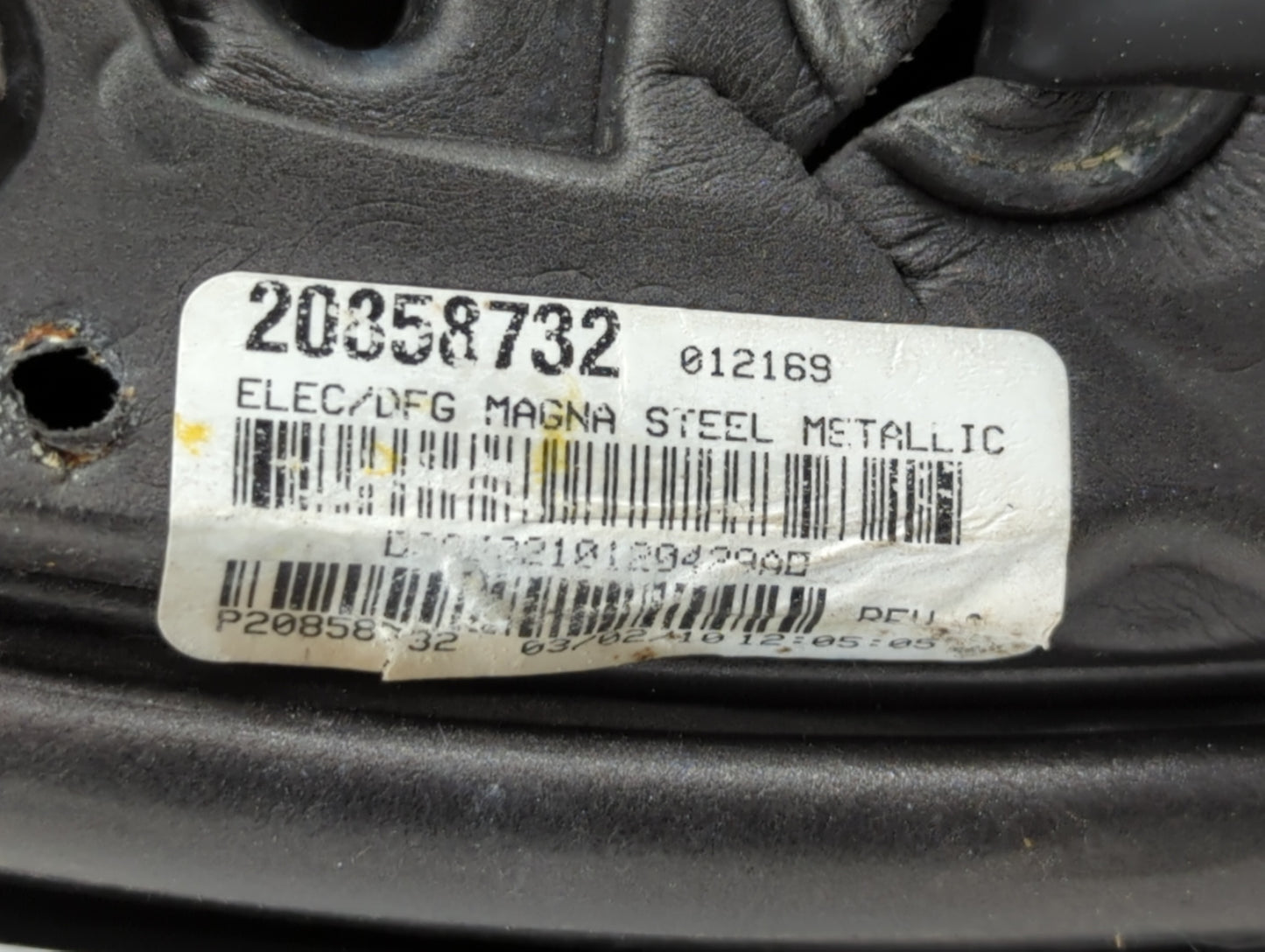 2010-2011 Chevrolet Equinox Passenger Side View Mirror - Right Door Mirror OEM Used - Oemusedautoparts1.com