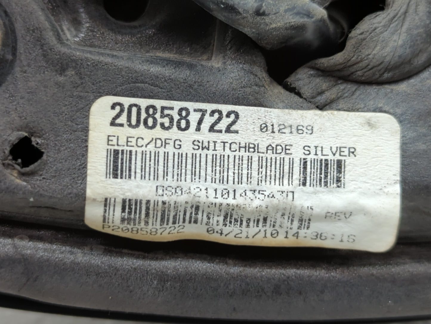 2010-2011 Chevrolet Equinox Passenger Side View Mirror - Right Door Mirror OEM Used - Oemusedautoparts1.com