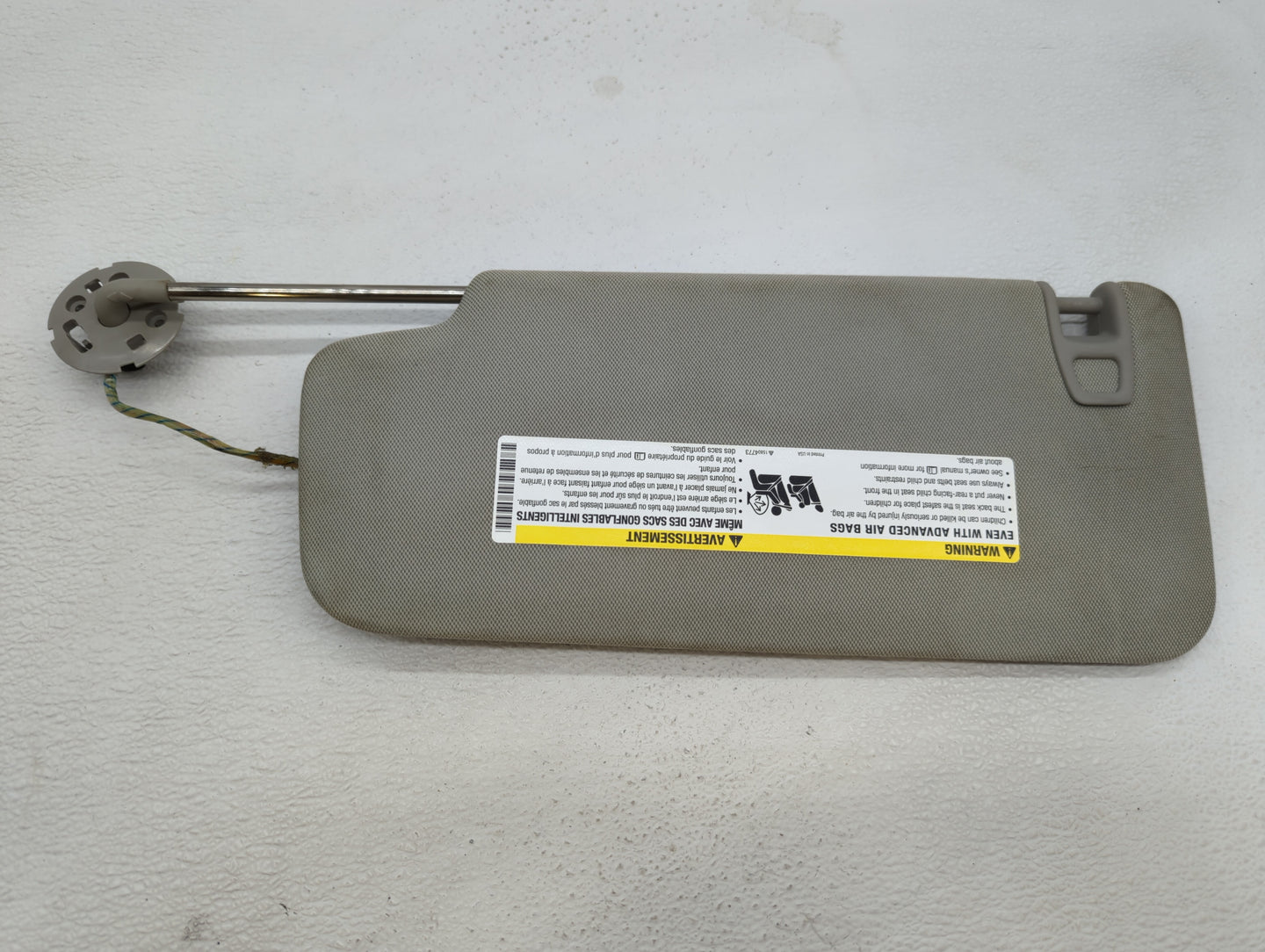 2010-2017 Chevrolet Equinox Sun Visor Shade Replacement Passenger Right Mirror Fits Fits 2010 2011 2012 2013 2014 2015 2016 