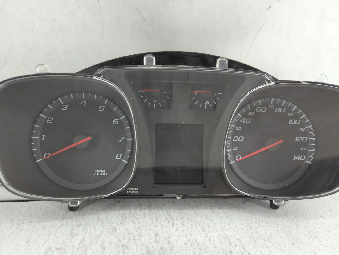 2010 Chevrolet Equinox Instrument Cluster Speedometer Gauges P/N:812703197 20903929 Fits OEM Used Auto Parts - Oemusedautopa