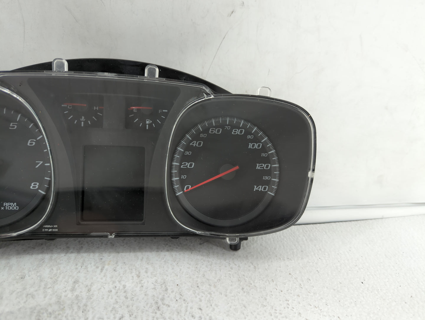 2010 Chevrolet Equinox Instrument Cluster Speedometer Gauges P/N:812703197 20903929 Fits OEM Used Auto Parts - Oemusedautopa