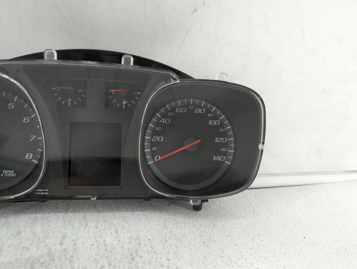 2010 Chevrolet Equinox Instrument Cluster Speedometer Gauges P/N:812703197 20903929 Fits OEM Used Auto Parts - Oemusedautopa
