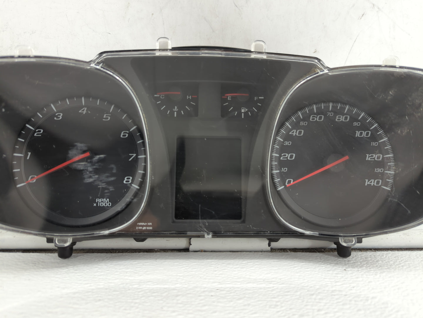 2010 Chevrolet Equinox Instrument Cluster Speedometer Gauges P/N:20919738 Miles: Fits OEM Used Auto Parts - Oemusedautoparts
