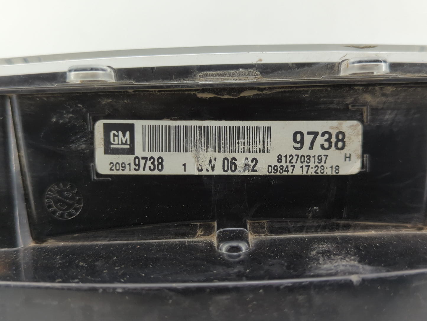 2010 Chevrolet Equinox Instrument Cluster Speedometer Gauges P/N:20919738 20903929, 20838838 Fits OEM Used Auto Parts - Oemu