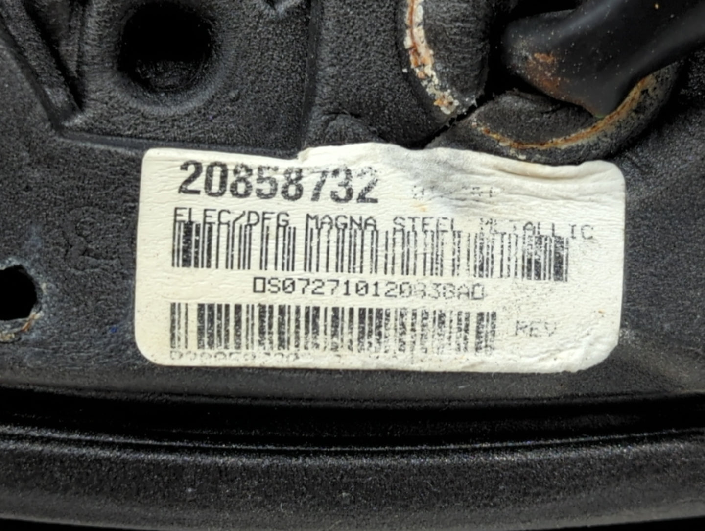 2010-2011 Chevrolet Equinox Passenger Side View Mirror - Right Door Mirror OEM Used - Oemusedautoparts1.com